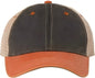Legacy OFA Old Favorite Trucker Cap Black Orange Khaki Black Orange / 6 5/8’’ 7 3/8’’