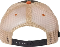 Legacy OFA Old Favorite Trucker Cap Black Orange Khaki Black Orange / 6 5/8’’ 7 3/8’’