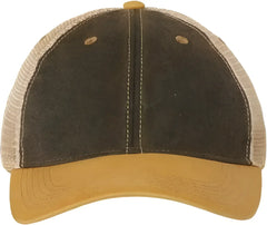 Legacy OFA Old Favorite Trucker Cap Black Yellow Khaki Black Yellow / 6 5/8’’ 7 3/8’’