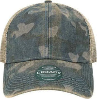 Legacy OFA Old Favorite Trucker Cap Blue Camo Java Multi Colored / One Size Fits Most
