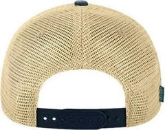 Legacy OFA Old Favorite Trucker Cap Blue Denim Khaki Navy Khaki / One Size Fits Most