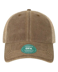 LEGACY OFA Old Favorite Trucker Cap - Brown Khaki - Brown Khaki / One Size Fits Most