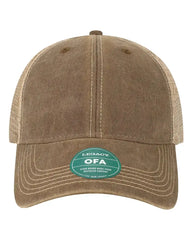 LEGACY OFA Old Favorite Trucker Cap - Brown Khaki - Brown Khaki / One Size Fits Most