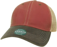 Legacy OFA Old Favorite Trucker Cap Cardinal Black Khaki Cardinal Black / 6 5/8’’ 7 3/8’’