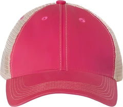 Legacy OFA Old Favorite Trucker Cap Dark Pink Khaki Pink Khaki / 6 5/8’’ 7 3/8’’