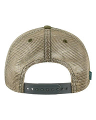 LEGACY OFA Old Favorite Trucker Cap - Green Field Camo Java - Olive Khaki / One Size Fits Most