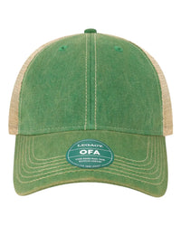 LEGACY OFA Old Favorite Trucker Cap - Kelly Green Khaki - Kelly Khaki / One Size Fits Most