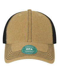 LEGACY OFA Old Favorite Trucker Cap - Khaki Black - Khaki Black / One Size Fits Most