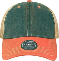 Legacy OFA Old Favorite Trucker Cap - Marine Blue Coral - Blue Coral / One Size Fits Most