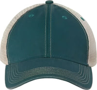 Legacy OFA Old Favorite Trucker Cap Marine Blue Khaki Navy Khaki / 6 5/8’’ 7 3/8’’