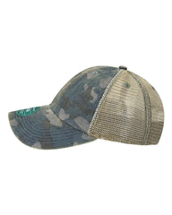LEGACY OFA Old Favorite Trucker Cap - Navy Field Camo Java - Multi-Colored / One Size Fits Most