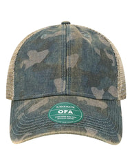 LEGACY OFA Old Favorite Trucker Cap - Navy Field Camo Java - Multi-Colored / One Size Fits Most