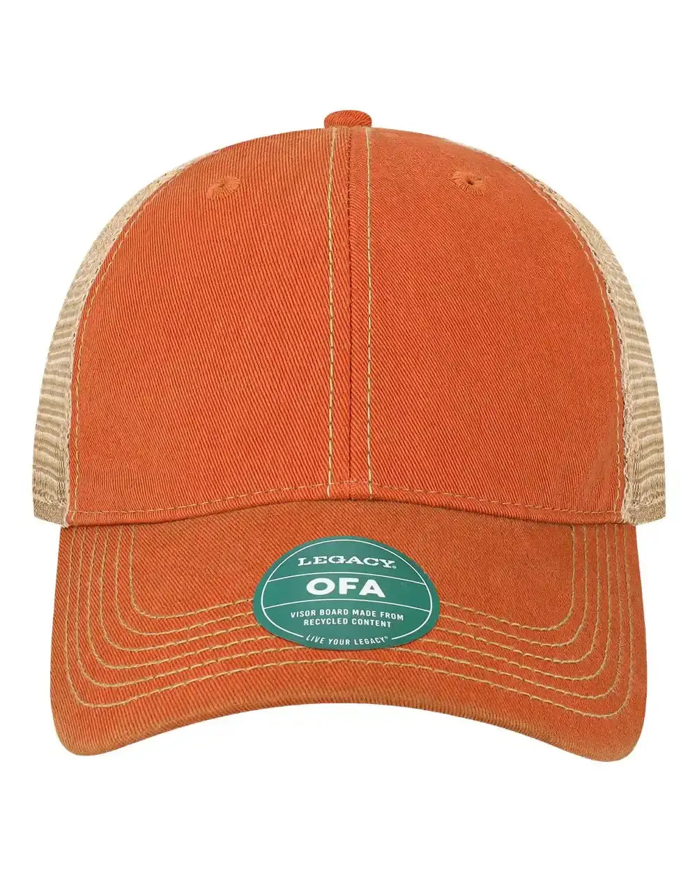 LEGACY OFA Old Favorite Trucker Cap - Orange Khaki - Orange Khaki / One Size Fits Most