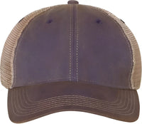 Legacy OFA Old Favorite Trucker Cap Purple Khaki Purple Khaki / 6 5/8’’ 7 3/8’’
