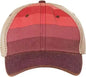 Legacy OFA Old Favorite Trucker Cap Red Stripe Khaki Red Khaki / 6 5/8’’ 7 3/8’’