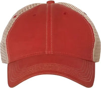 Legacy OFA Old Favorite Trucker Cap - Scarlet Red Khaki - Red Khaki / 6 5/8’’ - 7 3/8’’