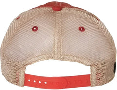 Legacy OFA Old Favorite Trucker Cap - Scarlet Red Khaki - Red Khaki / 6 5/8’’ - 7 3/8’’