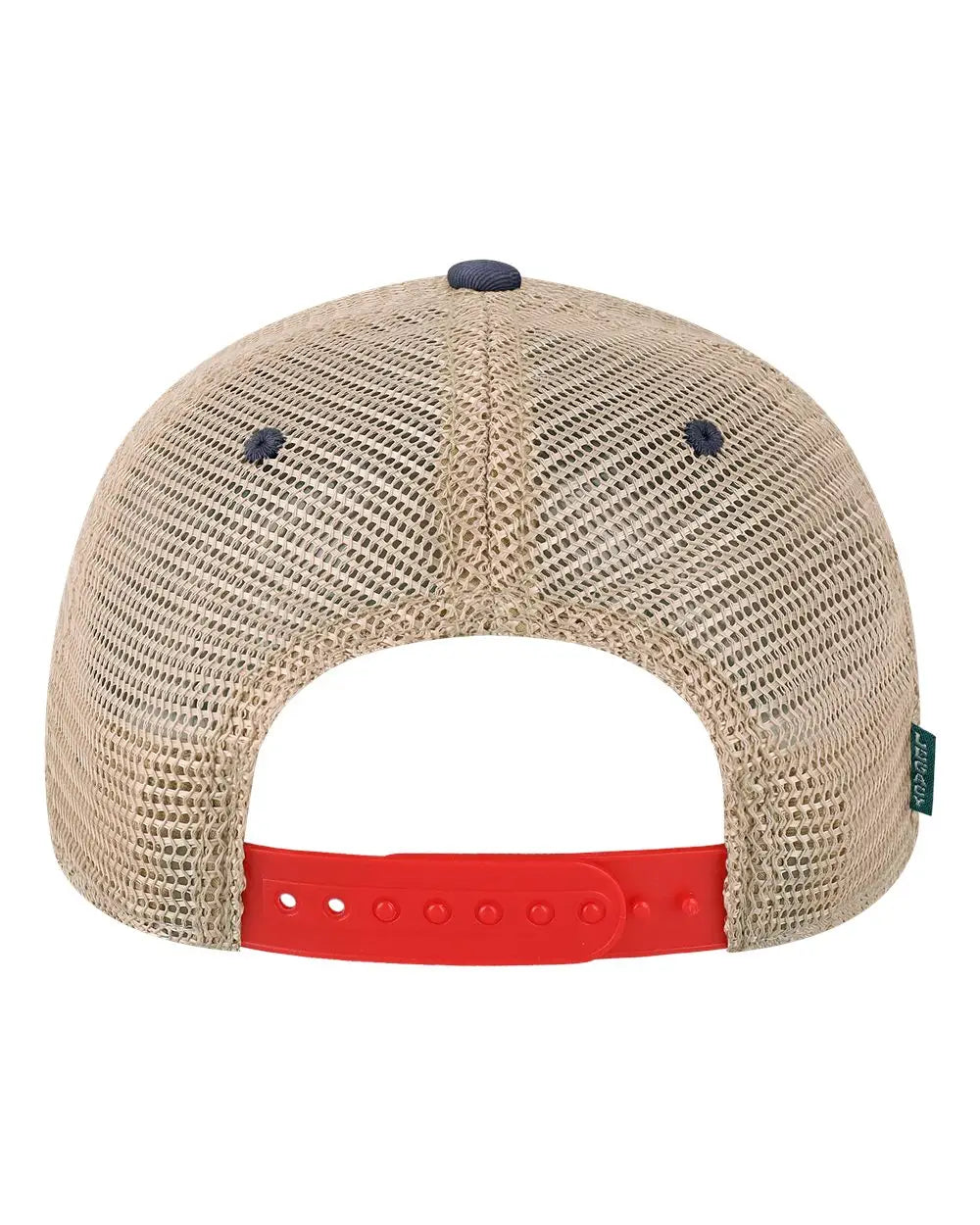 LEGACY OFA Old Favorite Trucker Cap - Scarlet Red Navy Khaki - Red Navy / One Size Fits Most