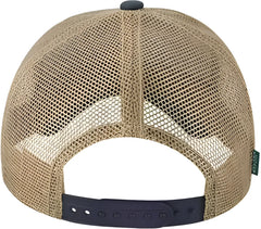 Legacy OFAFP Old Favorite Five-Panel Trucker Cap - Calm Waters Navy Khaki - Blue Khaki / Adjustable