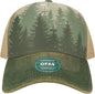 LEGACY OFAFP Old Favorite Five-Panel Trucker Cap - Deep Forest - Deep Forest / One Size Fits Most