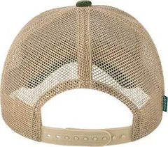 Legacy OFAFP Old Favorite Five-Panel Trucker Cap - Green Stripe - Green / One Size Fits Most