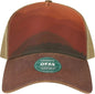 LEGACY OFAFP Old Favorite Five-Panel Trucker Cap - Mt Sunset Maroon Khaki - Cardinal Khaki / One Size Fits Most