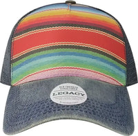 Legacy OFAFP Old Favorite Five Panel Trucker Cap Poncho Multi Colored / One Size Fits Most