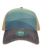 LEGACY OFAFP Old Favorite Five-Panel Trucker Cap - Rolling Mountains - Rolling Mountains / One Size Fits Most