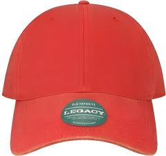 Legacy OFAST Old Favorite Solid Twill Cap - Scarlet - Red / Adjustable