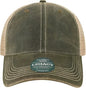 Legacy OFAY Youth Old Favorite Trucker Cap Black Khaki Black Khaki / One Size Fits Most