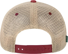 Legacy OFAY Youth Old Favorite Trucker Cap - Cardinal Khaki - Cardinal Khaki / One Size Fits Most
