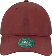 Legacy RECS Reclaim Sport Mesh Cap - Eco Maroon - Maroon / One Size Fits Most