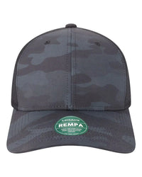LEGACY REMPA Reclaim Mid-Pro Adjustable Cap - Black Camo - Black / One Size Fits Most