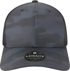 Legacy REMPA Reclaim Mid-Pro Adjustable Cap - Black Camo - Black / One Size Fits Most