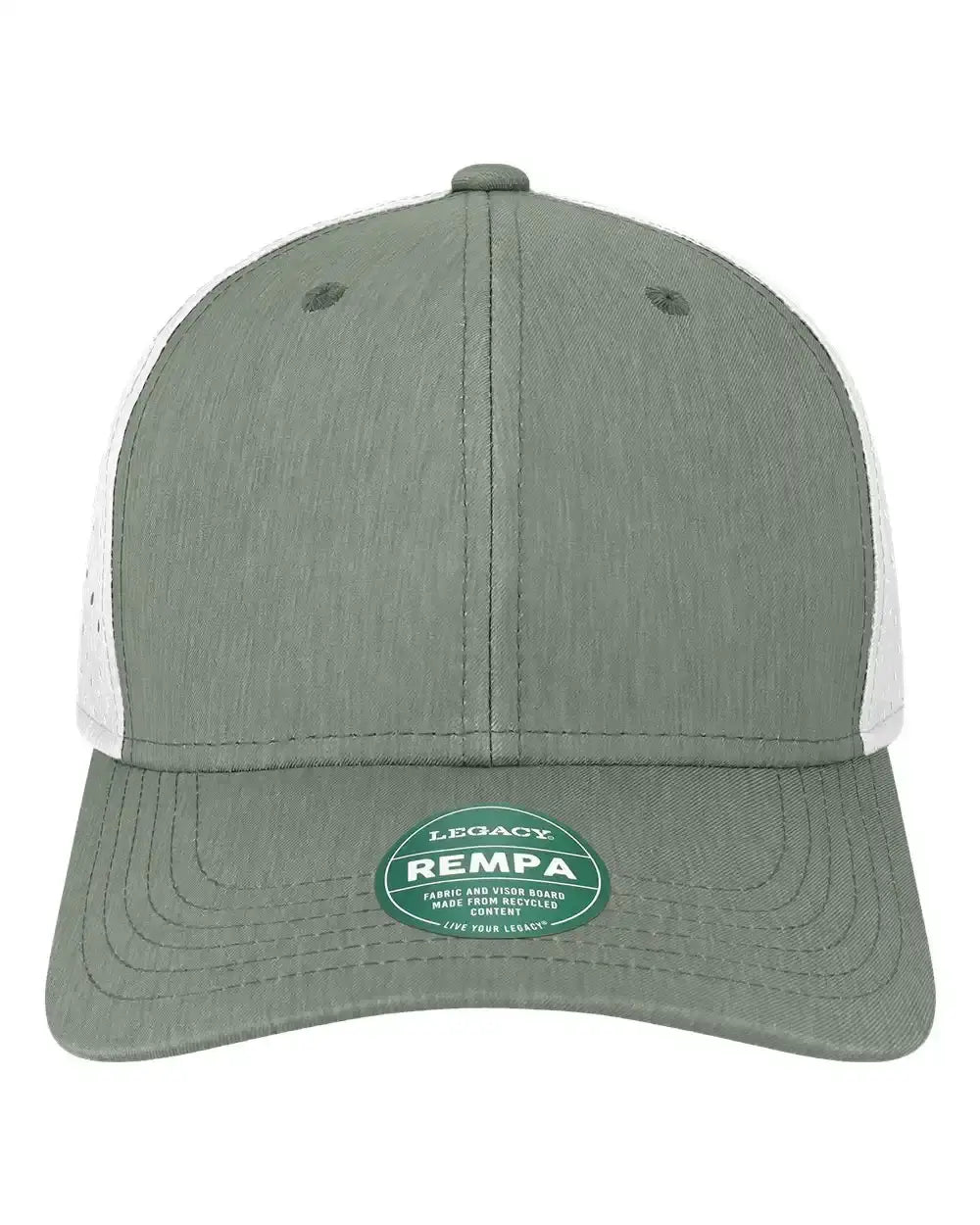 LEGACY REMPA Reclaim Mid-Pro Adjustable Cap - Eco Dark Grey White - Dark Gray White / One Size Fits Most