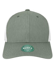 LEGACY REMPA Reclaim Mid-Pro Adjustable Cap - Eco Dark Grey White - Dark Gray White / One Size Fits Most