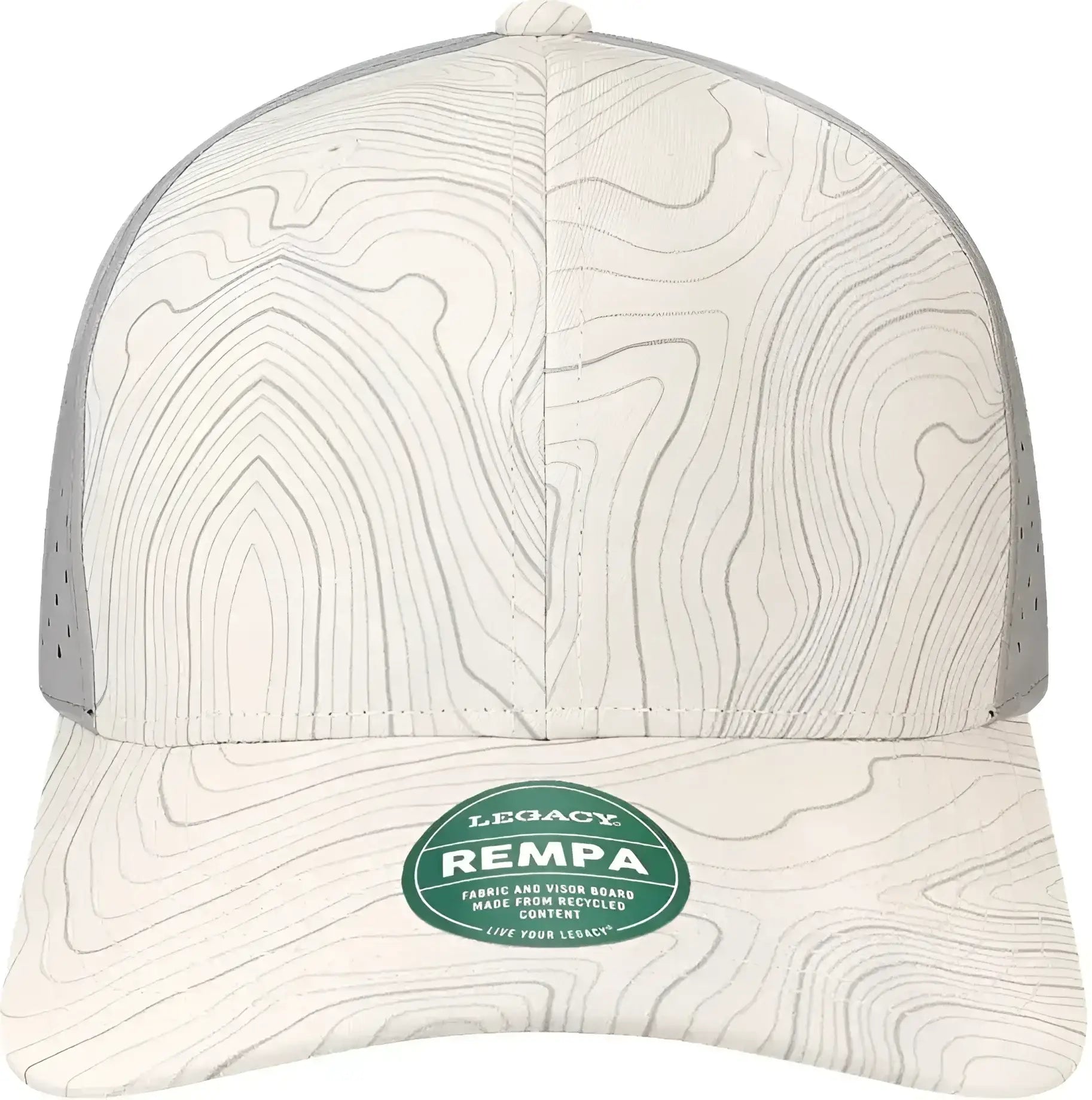 LEGACY REMPA Reclaim Mid-Pro Adjustable Cap - White Grey Topo - White Grey Topo / One Size Fits Most