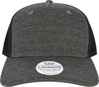 Legacy ROADIE Five Panel Trucker Cap Black Black Black / Adjustable