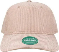 Legacy ROADIE Five-Panel Trucker Cap - Dusty Rose Corduroy - Green / One Size Fits Most