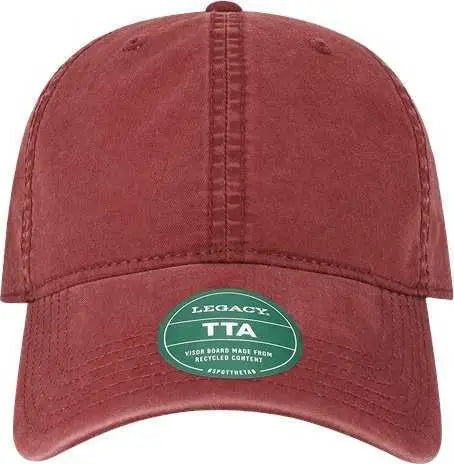 Legacy TTA Terra Twill Cap - Burgundy - Maroon / One Size Fits Most