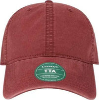 Legacy TTA Terra Twill Cap - Burgundy - Maroon / One Size Fits Most