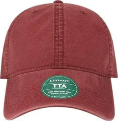 Legacy TTA Terra Twill Cap - Burgundy - Maroon / One Size Fits Most
