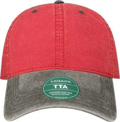 Legacy TTA Terra Twill Cap - Weathered Red Cinder - Red Brown / One Size Fits Most