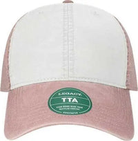 Legacy TTA Terra Twill Cap - White Dusty Rose - White / One Size Fits Most