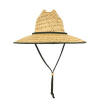 Lunada Bay 528 Mat Straw Lifeguard Hat - Natural - Natural / One Size Fits Most