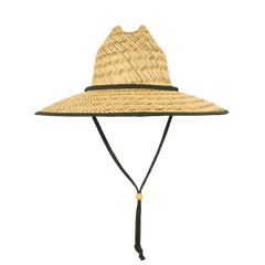 Lunada Bay 528 Mat Straw Lifeguard Hat - Natural - Natural / One Size Fits Most