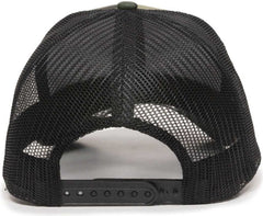 OC Sports MBW-600 Team Adjustable Mesh Back Ball Cap - Generic Camo Bk | HIT a Double
