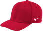 Mizuno 370317 Mizuno Fitted Pro Cap - Red - Red / S/M