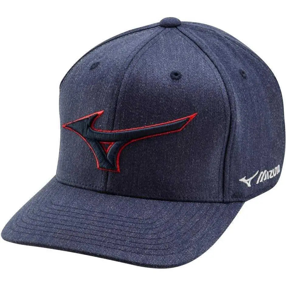 Mizuno Diamond Snapback Hat - Navy Red - Navy Red / OSFM