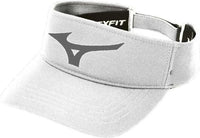 Mizuno Diamond Visor - White Charcoal - White Dark Gray / OSFM